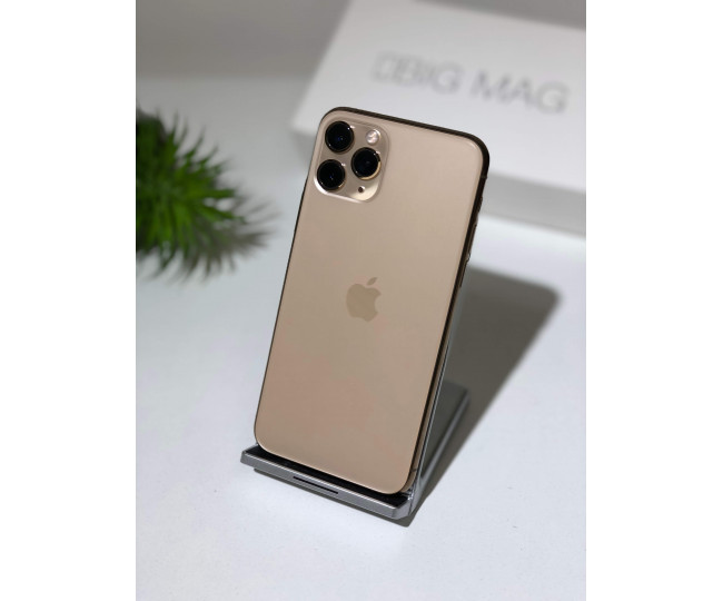 Folosit iPhone 11 Pro Max 256gb, Dual Sim Gold (MWF32).